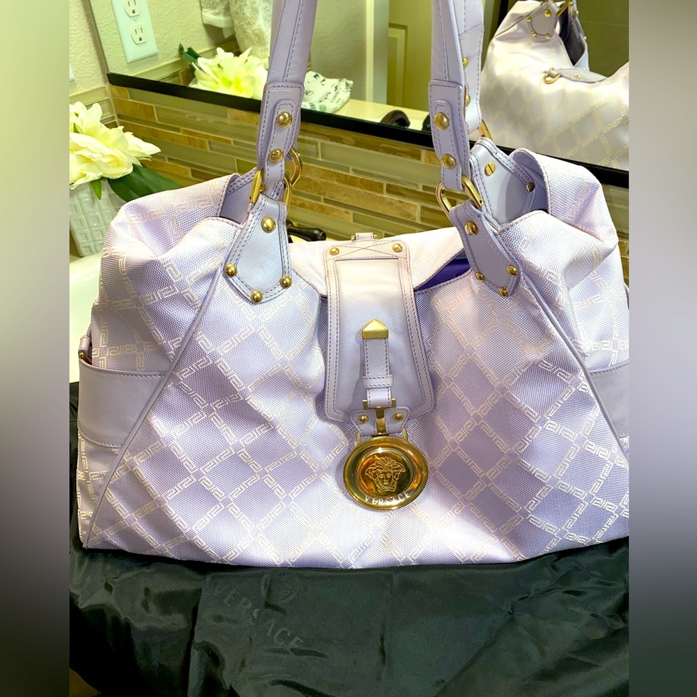 Beautiful Lavender Versace Bag